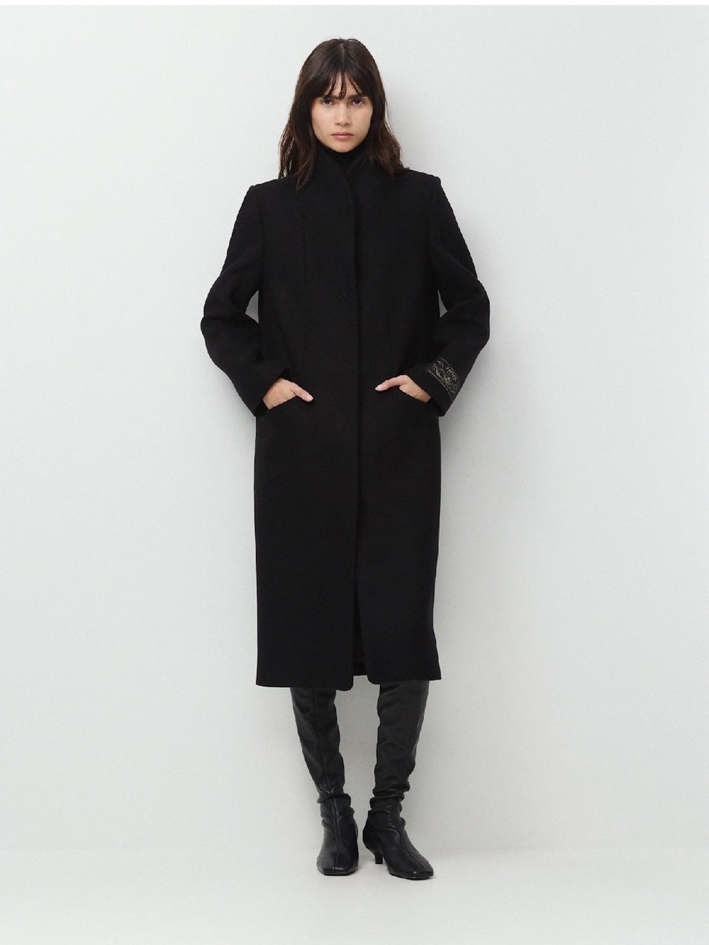 Wilfred cocoon coat (long)